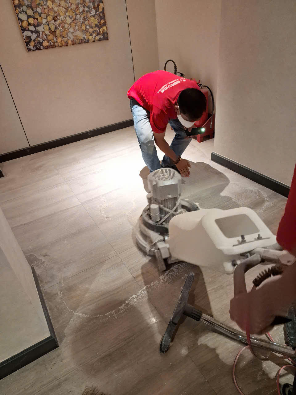 Dịch Vụ Phục Hồi & Đánh Bóng Sàn Đá Marble Chuyên Nghiệp Tại  Nha Trang